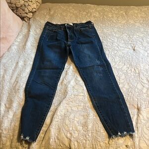 Classic Dark Blue Skinny Jeans